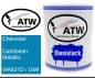 Preview: Chevrolet, Caribbean Metallic, WA631D / GMI: 1L Lackdose, von ATW Autoteile West.